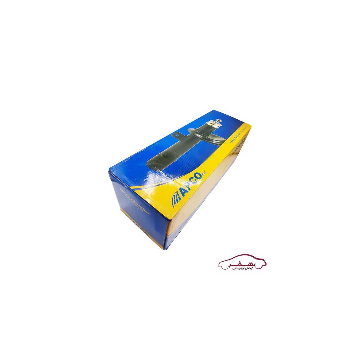 كمك فنر جلو  روغني راست پژو 206 |آپكو  - كد 150201